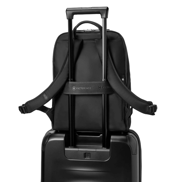 תיק גב לנשים Victorinox Victoria Signature Deluxe שחור - תיק התיקיםVictorinoxתיקי גב
