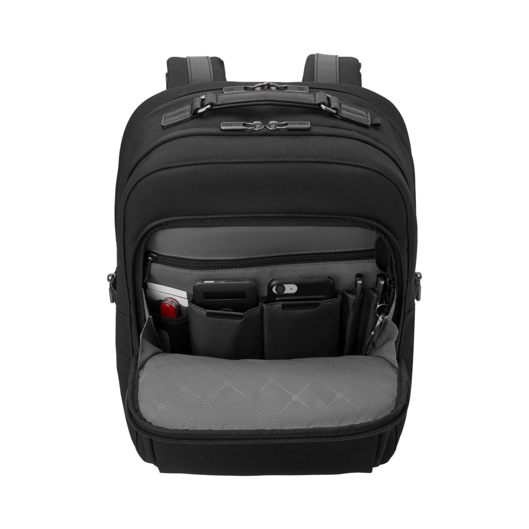תיק גב למחשב Victorinox Werks Professional CORDURA Deluxe שחור - תיק התיקיםVictorinoxתיק גב ללפטופ