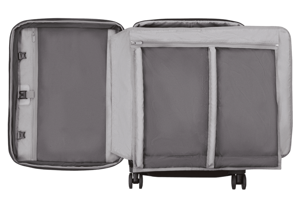 מזוודת טרולי בד Victorinox Werks Traveler 6.0 בינונית שחורה - תיק התיקיםVictorinoxמזוודות