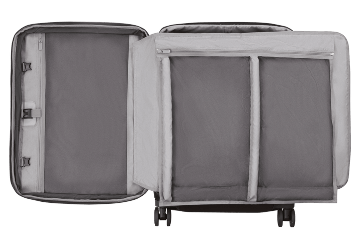 מזוודת טרולי בד Victorinox Werks Traveler 6.0 בינונית שחורה - תיק התיקיםVictorinoxמזוודות