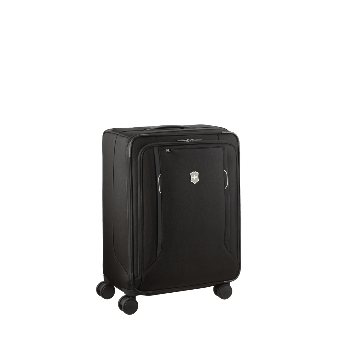 מזוודת טרולי בד Victorinox Werks Traveler 6.0 בינונית שחורה - תיק התיקיםVictorinoxמזוודות