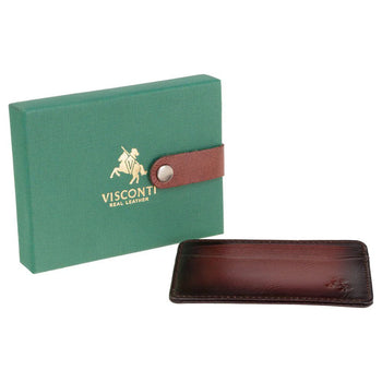 Visconti נרתיק כרטיסים לגבר מעור דגם Evan עם RFID - תיק התיקיםViscontiארנקים