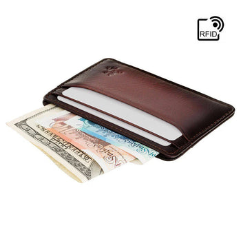 Visconti נרתיק כרטיסים לגבר מעור דגם Evan עם RFID - תיק התיקיםViscontiארנקים