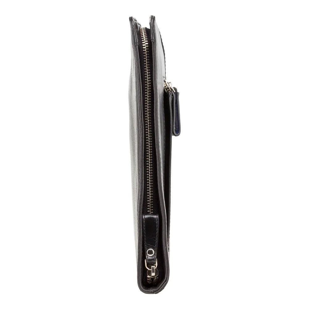 Visconti תיק מסמכים מעור לגברים דגם Hanz עם רוכסן - תיק התיקיםViscontiתיקים