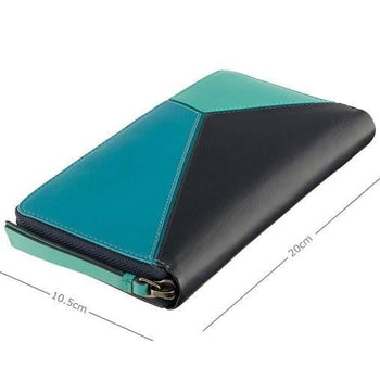 VISCONTI ארנק עם רוכסן למטבעות ושטרות דגם julia - תיק התיקיםVISCONTIנשים