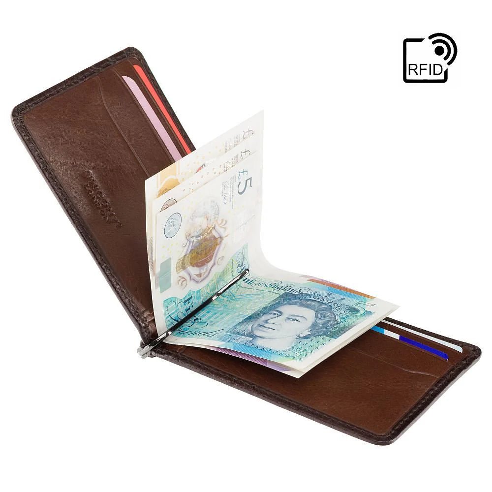 Visconti ארנק כרטיסים לגבר מעור דגם Miles עם RFID - תיק התיקיםViscontiארנקים