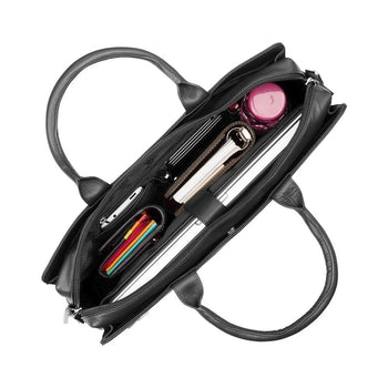 Visconti תיק מחשב מעור לנשים דגם Ollie (L) למחשב נייד 13 אינץ׳ - תיק התיקיםViscontiתיקים