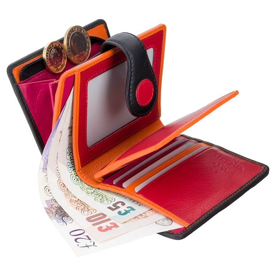 VISCONTI ארנק רצועת סגירה מדגם Pluto - תיק התיקיםVISCONTIנשים