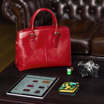 VISCONTI ארנק רצועת סגירה מדגם Pluto - תיק התיקיםVISCONTIנשים