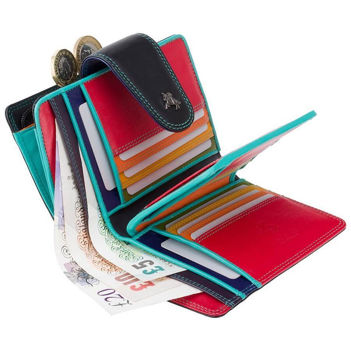 VISCONTI ארנק עם רצועת סגירה מדגם Poppy - תיק התיקיםVISCONTIנשים