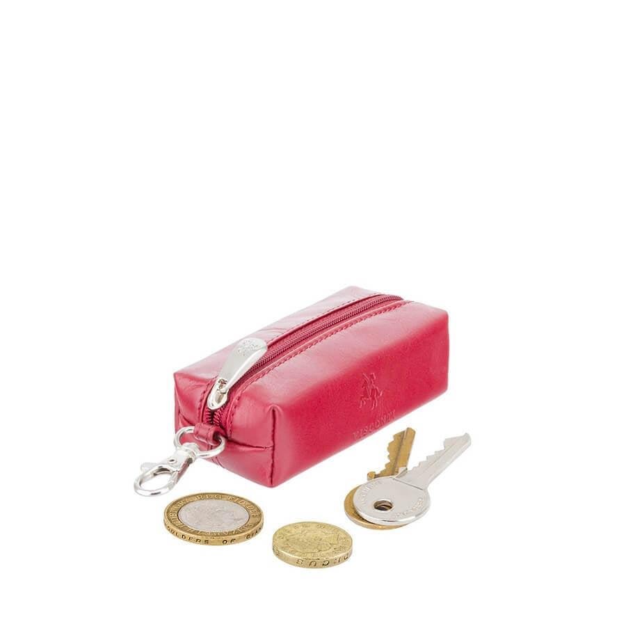 Visconti מחזיק מפתחות מלבני למטבעות דגם Prato - תיק התיקיםViscontiמזוודות