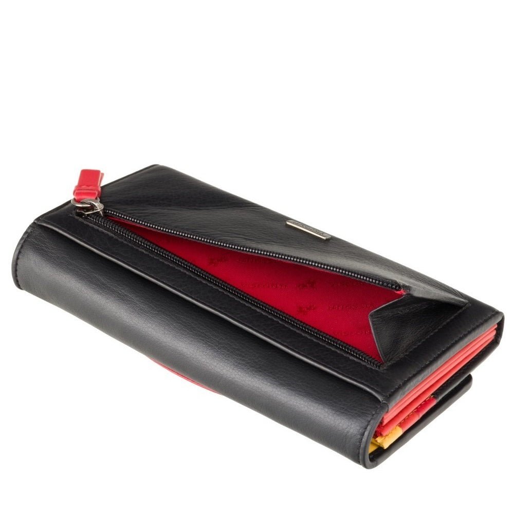 VISCONTI ארנק בעל הגנת RFID דגם Phoebe קשת בענן - תיק התיקיםVISCONTIנשים
