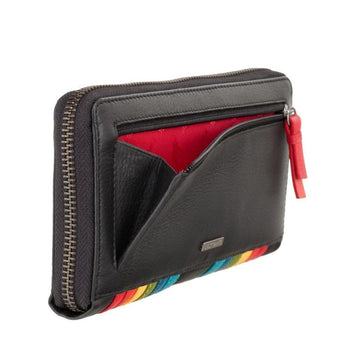 VISCONTI ארנק בעל הגנת RFID דגם VON קשת בענן - תיק התיקיםVISCONTIנשים