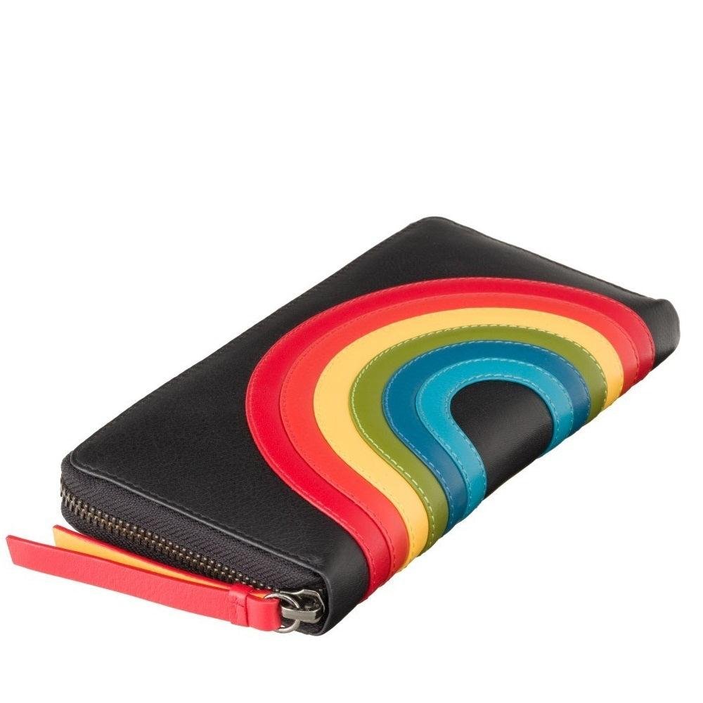 VISCONTI ארנק בעל הגנת RFID דגם VON קשת בענן - תיק התיקיםVISCONTIנשים