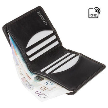 ⁨⁨Visconti ארנק לכרטיסים ושטרות מדגם Scale⁩ - תיק התיקיםVISCONTIגברים