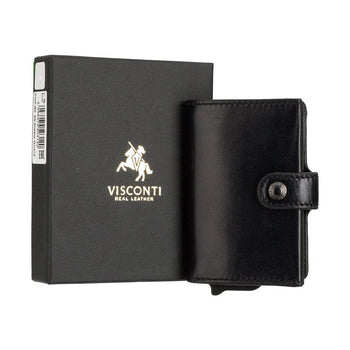 Visconti ארנק כרטיסים לגבר מעור דגם Speziale עם Tap’n’Go - תיק התיקיםViscontiארנקים