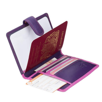 Visconti ארנק משולב כיסוי לדרכון דגם Sumba - תיק התיקיםStoriesמזוודות