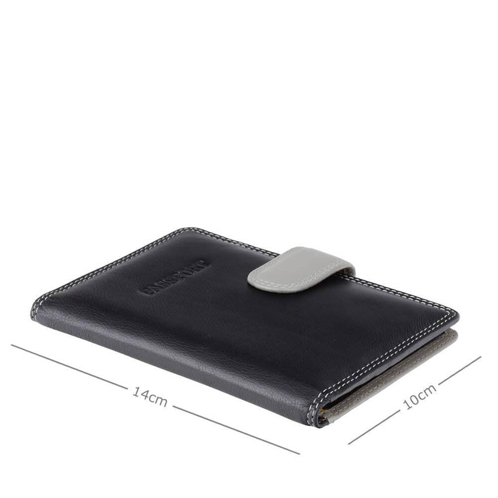 Visconti ארנק משולב כיסוי לדרכון דגם Sumba - תיק התיקיםStoriesמזוודות