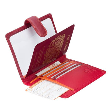 Visconti ארנק משולב כיסוי לדרכון דגם Sumba - תיק התיקיםStoriesמזוודות