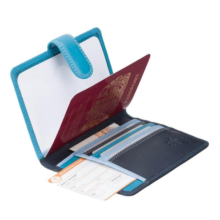 Visconti ארנק משולב כיסוי לדרכון דגם Sumba - תיק התיקיםStoriesמזוודות