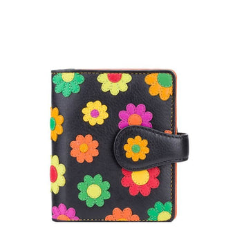 VISCONTI ארנק לאישה דוגמת פרחים דגם Sunshine - תיק התיקיםVISCONTIנשים