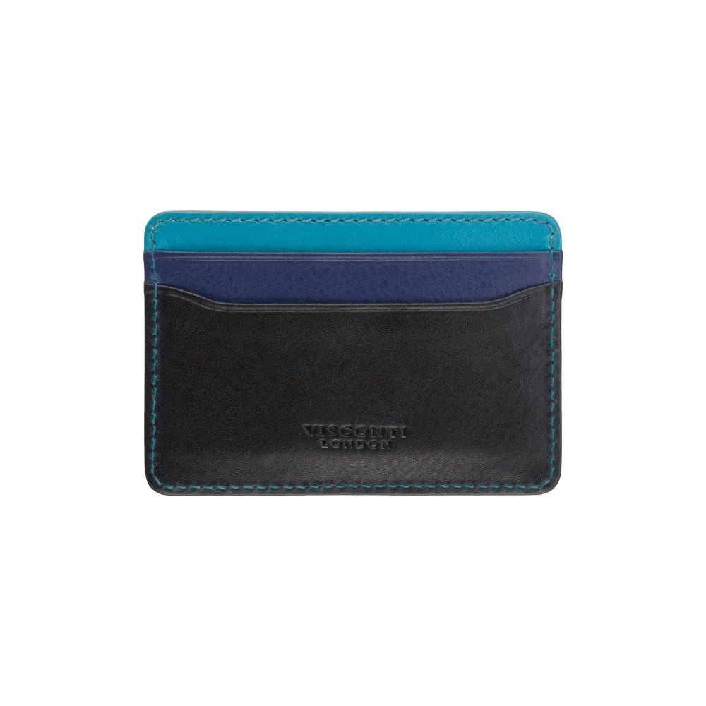 Visconti נרתיק כרטיסים לגבר מעור דגם Tatum עם RFID - תיק התיקיםViscontiארנקים