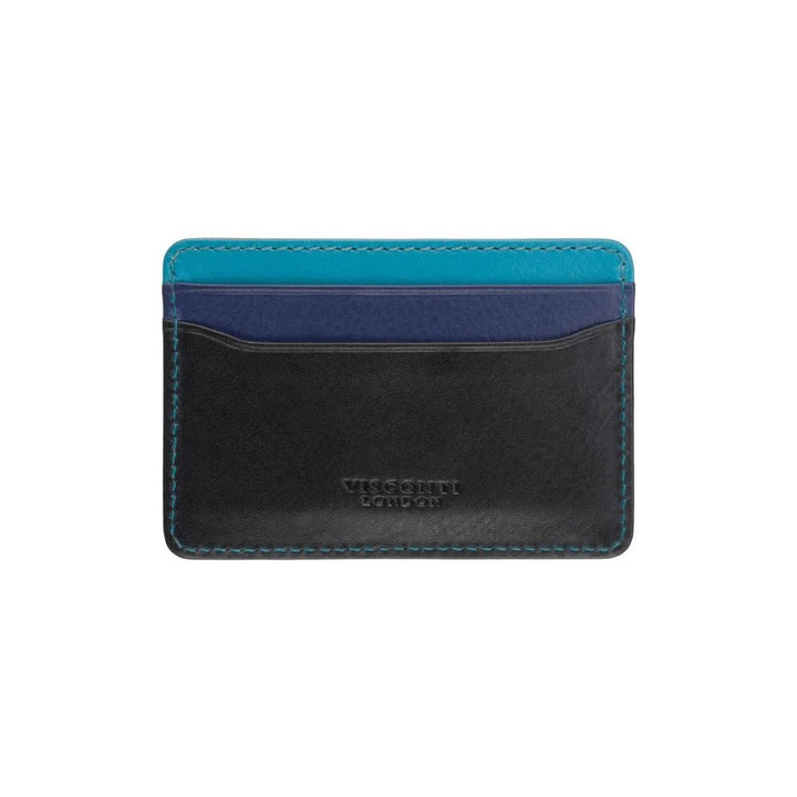 Visconti נרתיק כרטיסים לגבר מעור דגם Tatum עם RFID - תיק התיקיםViscontiארנקים