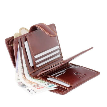 VISCONTI ארנק בגודל בינוני עם רצועת סגירה מדגם Venice - תיק התיקיםVISCONTIנשים