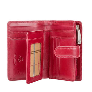 VISCONTI ארנק בגודל בינוני עם רצועת סגירה מדגם Venice - תיק התיקיםVISCONTIנשים