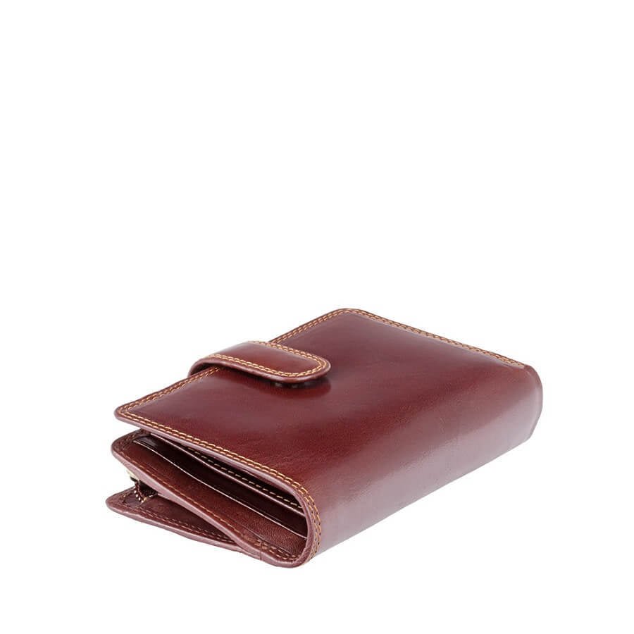 VISCONTI ארנק בגודל בינוני עם רצועת סגירה מדגם Venice - תיק התיקיםVISCONTIנשים