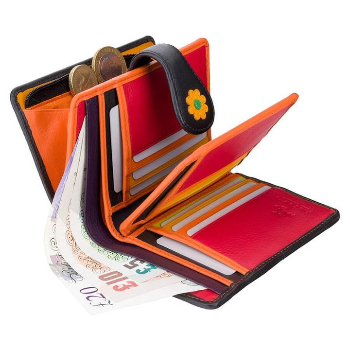 VISCONTI ארנק בגודל בינוני עם רצועת סגירה - תיק התיקיםVISCONTIנשים