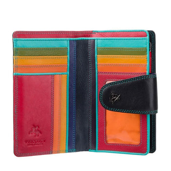 VISCONTI ארנק בינוני עם רצועת סגירה דגם Ylang - תיק התיקיםVISCONTIנשים