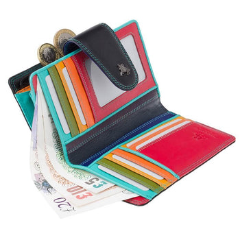 VISCONTI ארנק בינוני עם רצועת סגירה דגם Ylang - תיק התיקיםVISCONTIנשים