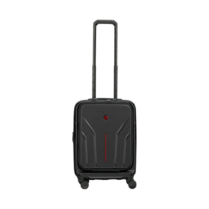 מזוודת טרולי עסקית קשיחה Wenger Amplix 20״ שחורה עם תא מחשב - תיק התיקיםWengerמזוודות
