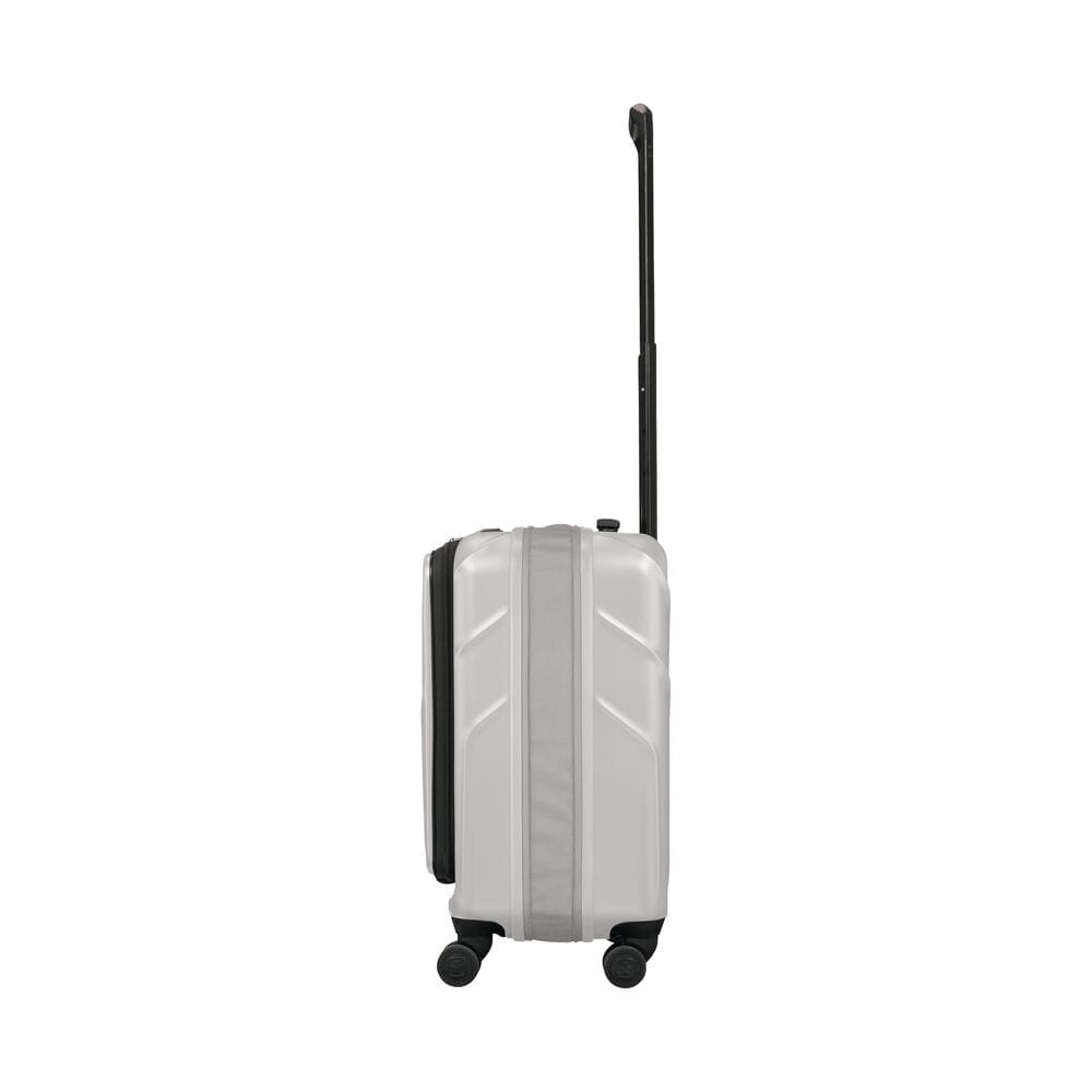 מזוודת טרולי עסקית קשיחה Wenger Amplix 20״ כסופה עם תא מחשב - תיק התיקיםWengerמזוודות