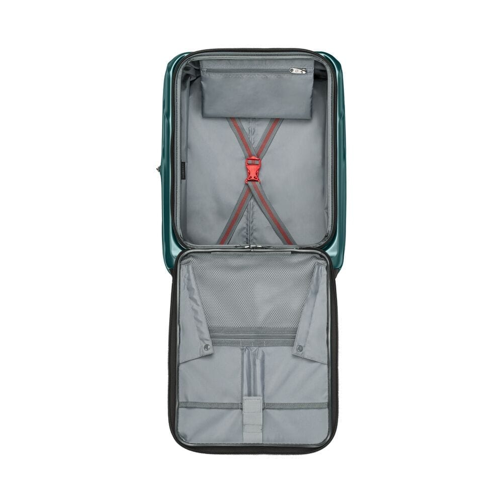 מזוודת טרולי עסקית קשיחה Wenger Amplix 20״ טורקיז עם תא מחשב - תיק התיקיםWengerמזוודות
