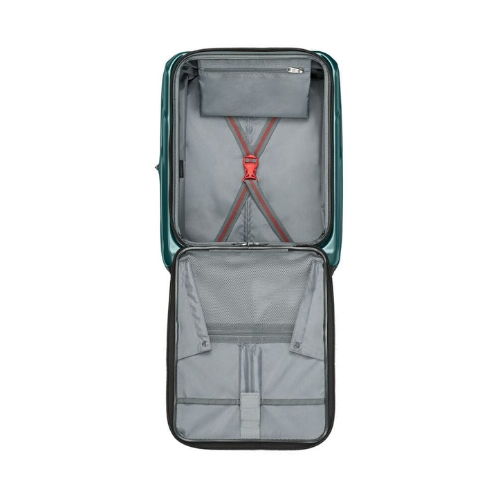מזוודת טרולי עסקית קשיחה Wenger Amplix 20״ טורקיז עם תא מחשב - תיק התיקיםWengerמזוודות