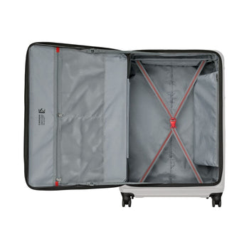 מזוודה קשיחה ענקית Wenger Amplix 32״ כסופה מתרחבת - תיק התיקיםWengerמזוודות