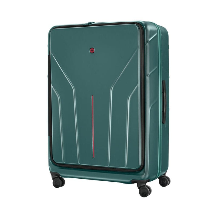 מזוודת טרולי קשיחה מתרחבת Wenger Amplix גדולה טורקיז - תיק התיקיםWengerמזוודות