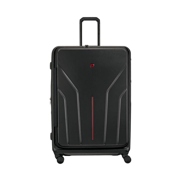 מזוודת טרולי קשיחה מתרחבת Wenger Amplix גדולה שחורה - תיק התיקיםWengerמזוודות
