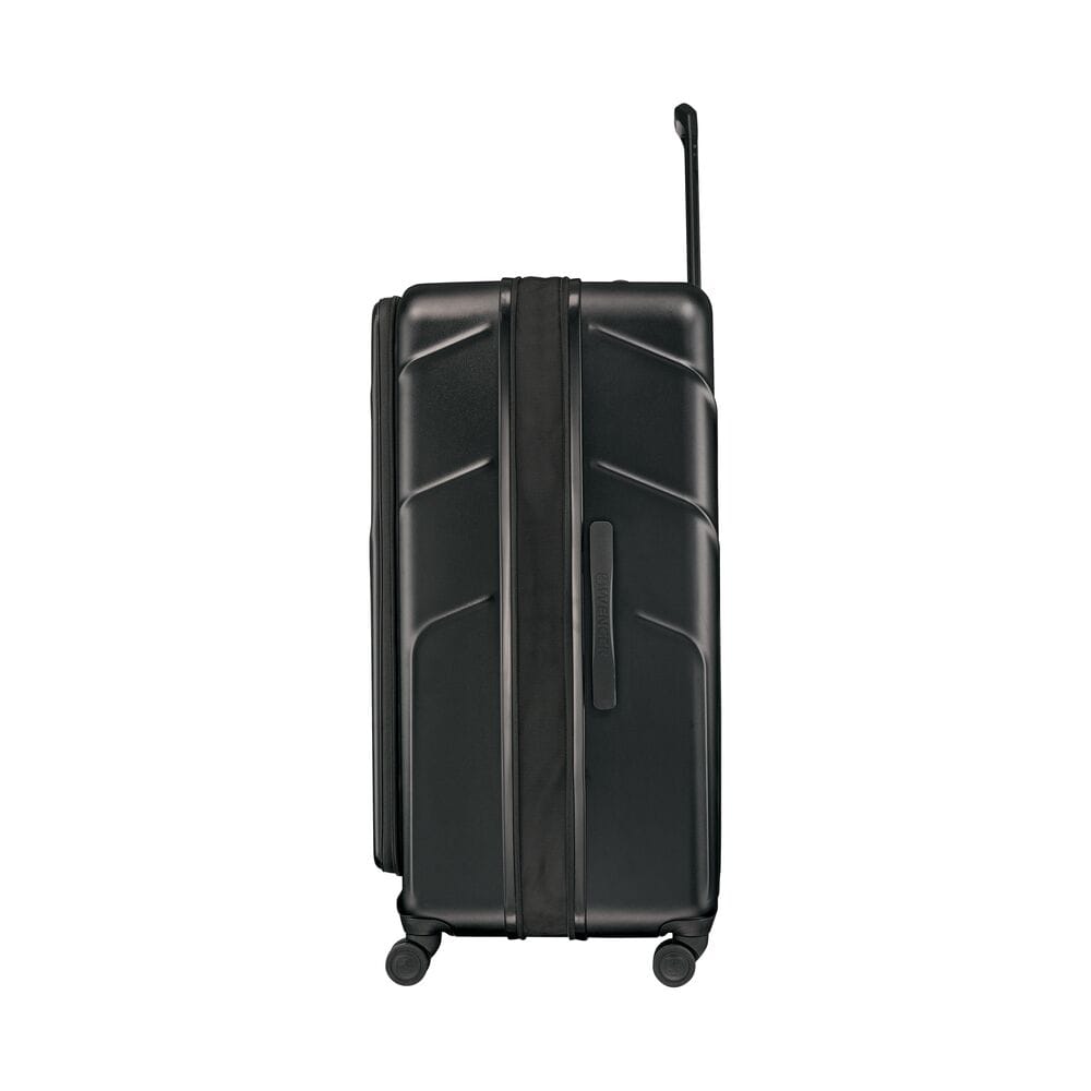 מזוודת טרולי קשיחה מתרחבת Wenger Amplix גדולה שחורה - תיק התיקיםWengerמזוודות