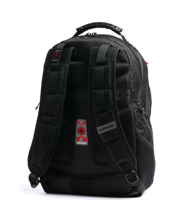 תיק גב למחשב Wenger Ballistic Pegasus Deluxe 16״ שחור - תיק התיקיםWengerתיק גב ללפטופ