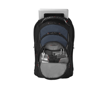 תיק גב למחשב Wenger Ibex 17״ כחול/שחור - תיק התיקיםWengerתיקי גב