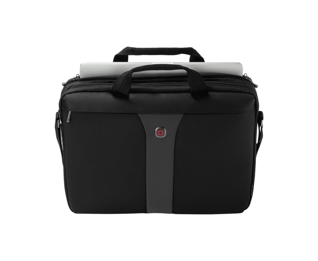 תיק גב למחשב Wenger Legacy Slim 17״ שחור - תיק התיקיםWengerתיקי גב