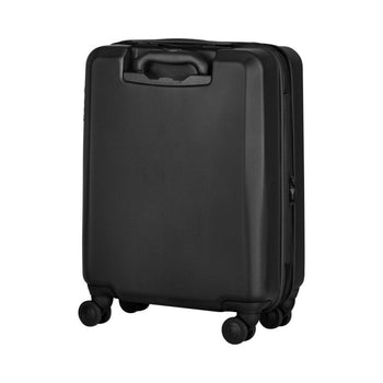 מזוודת טרולי קשיחה Wenger Motion 20״ Chic Black מתרחבת - תיק התיקיםWengerמזוודות