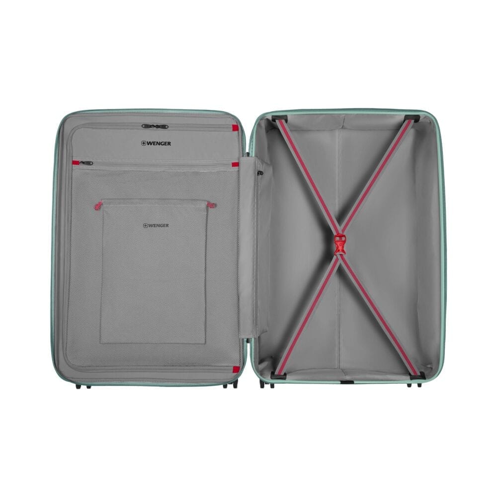 מזוודה קשיחה ענקית Wenger Motion 32״ Sage מתרחבת - תיק התיקיםWengerמזוודות