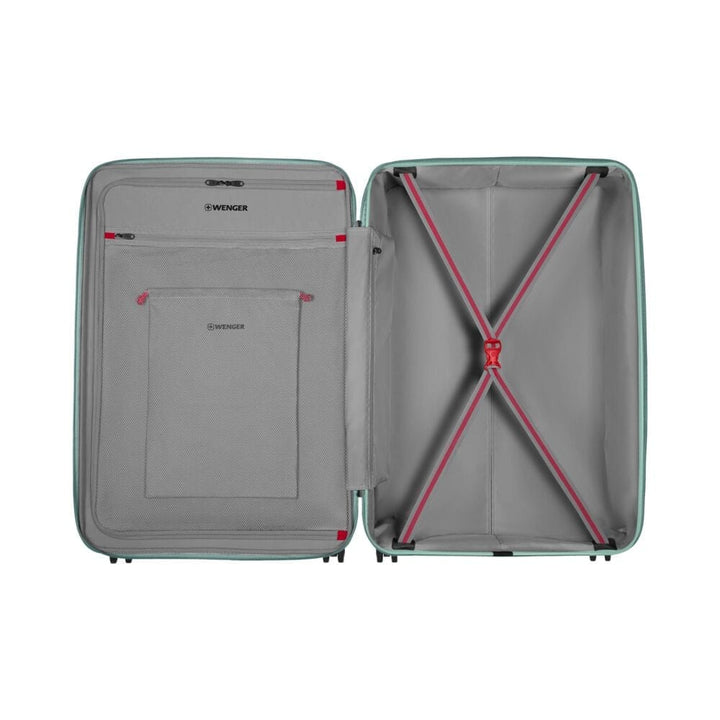 מזוודה קשיחה ענקית Wenger Motion 32״ Sage מתרחבת - תיק התיקיםWengerמזוודות