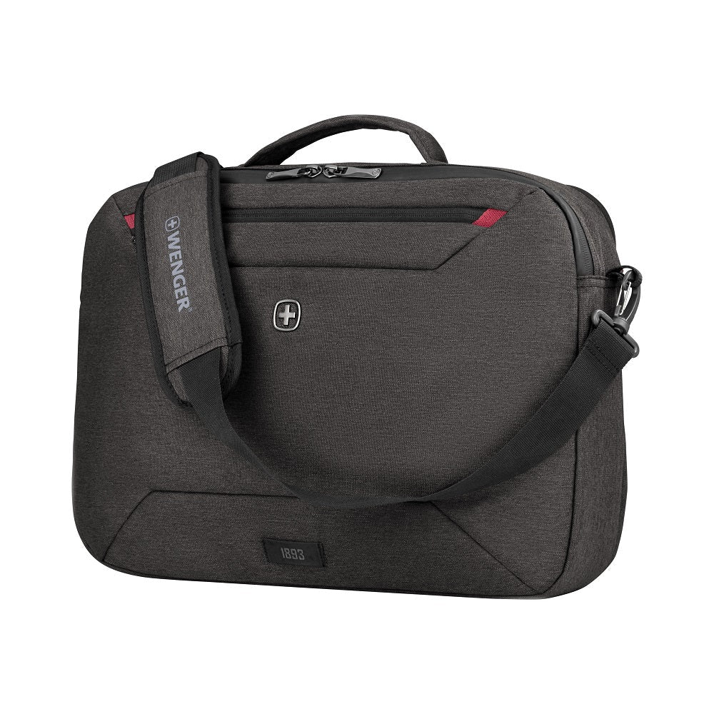תיק צד למחשב Wenger MX Commute 16״ אפור - תיק התיקיםWengerתיק מחשב נייד