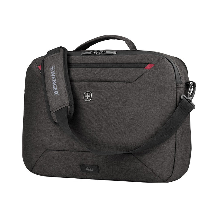 תיק צד למחשב Wenger MX Commute 16״ אפור - תיק התיקיםWengerתיק מחשב נייד