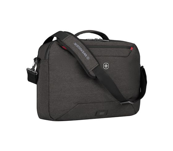 תיק צד למחשב Wenger MX Commute 16״ אפור - תיק התיקיםWengerתיק מחשב נייד